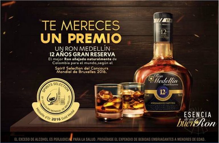 Ron Medellín 12 años Gran Reserva